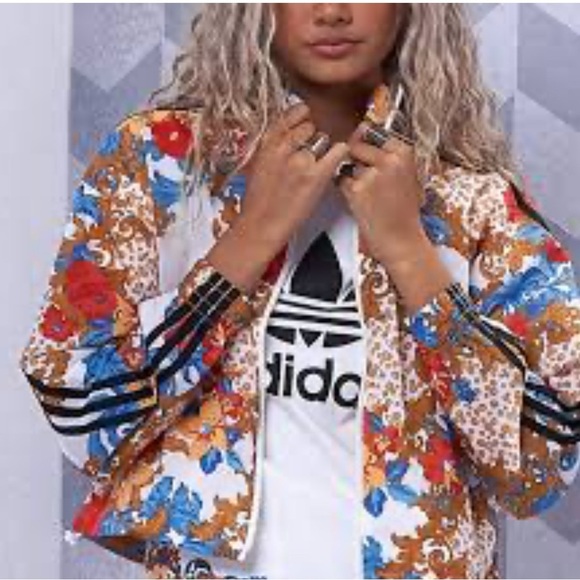 adidas Jackets & Blazers - Adidas HER Women's Studio London Floral Jacket - Multicolor NWOT Rare